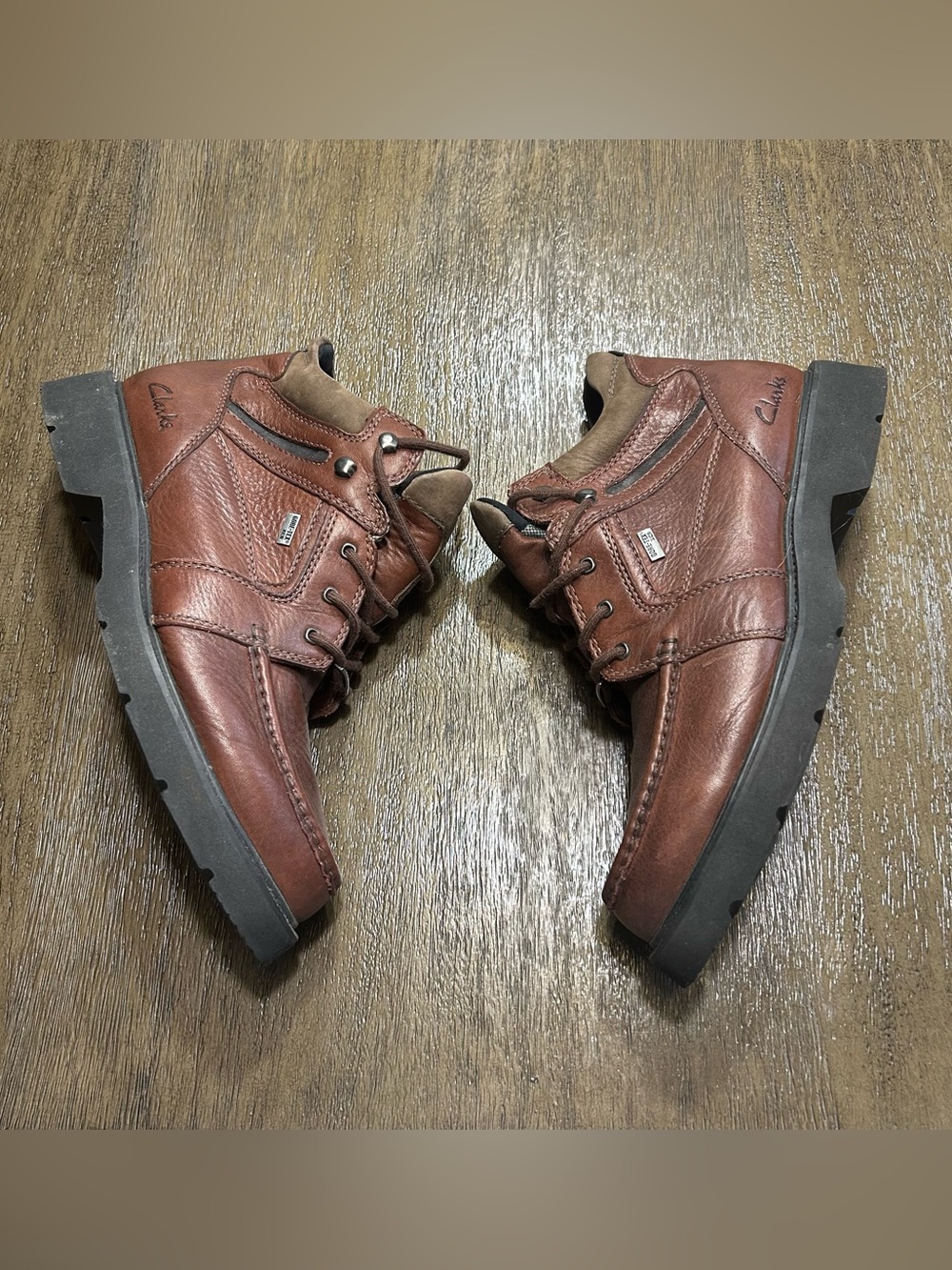 Clarks Gore-Tex XCR Leather Hiking Boots
Men's 9.5W Brown / Black Waterproof